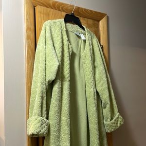 Spa brand front zip robe